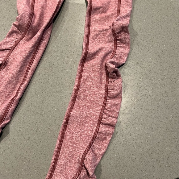 Lululemon Maroon Leggings - Picture 7 of 10